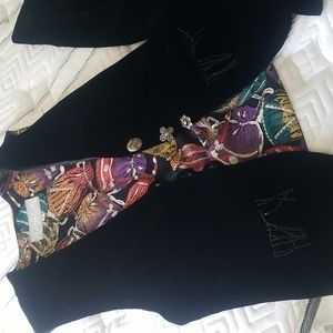Vintage Velvet best and skirt